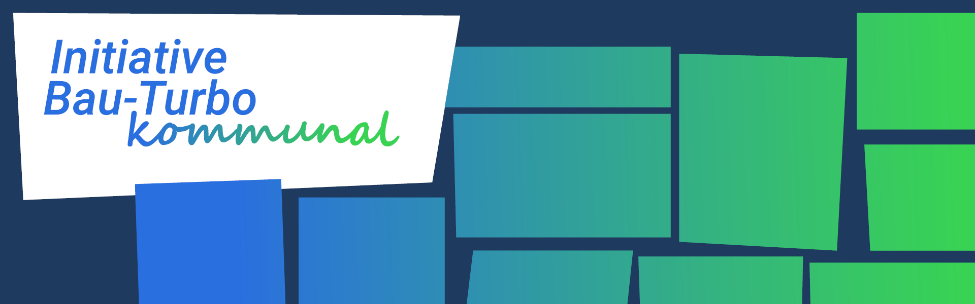 Headerbild der Initiative Bau-Turbo kommunal